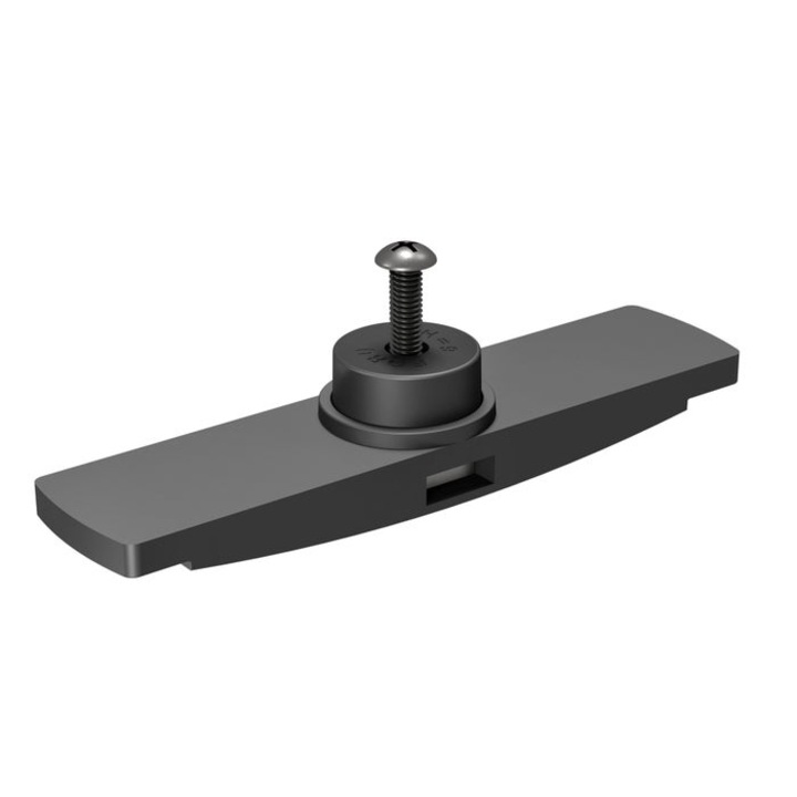 Bareta rigola exterioara Axhell ForU, cu piulita + surub, 10 x 115 x 25 mm, 2 buc/set