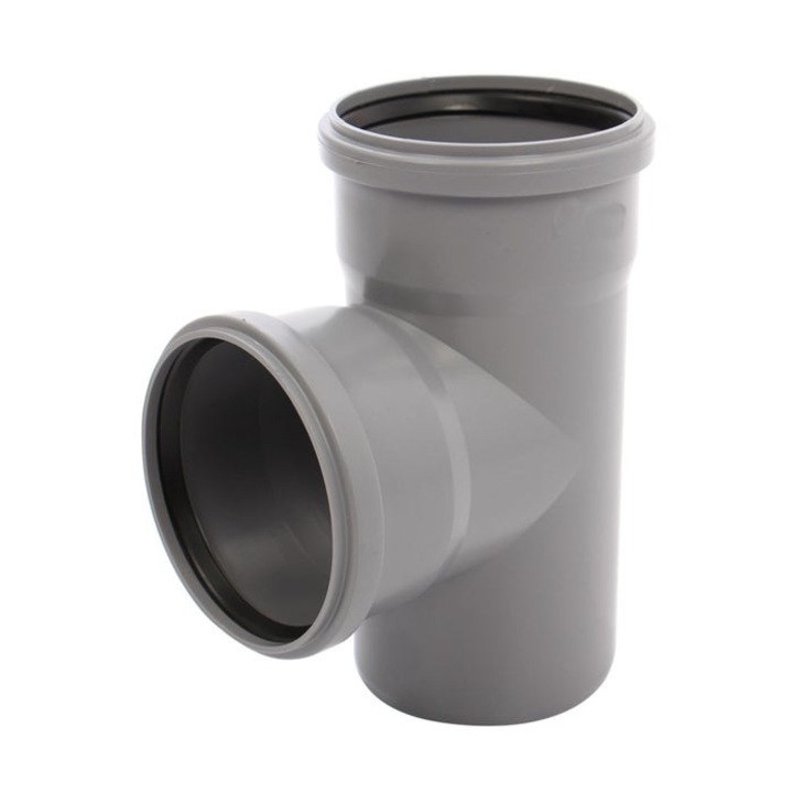 Ramificatie PP HTEA, pentru scurgere D 110 x 110 mm, 87 grade