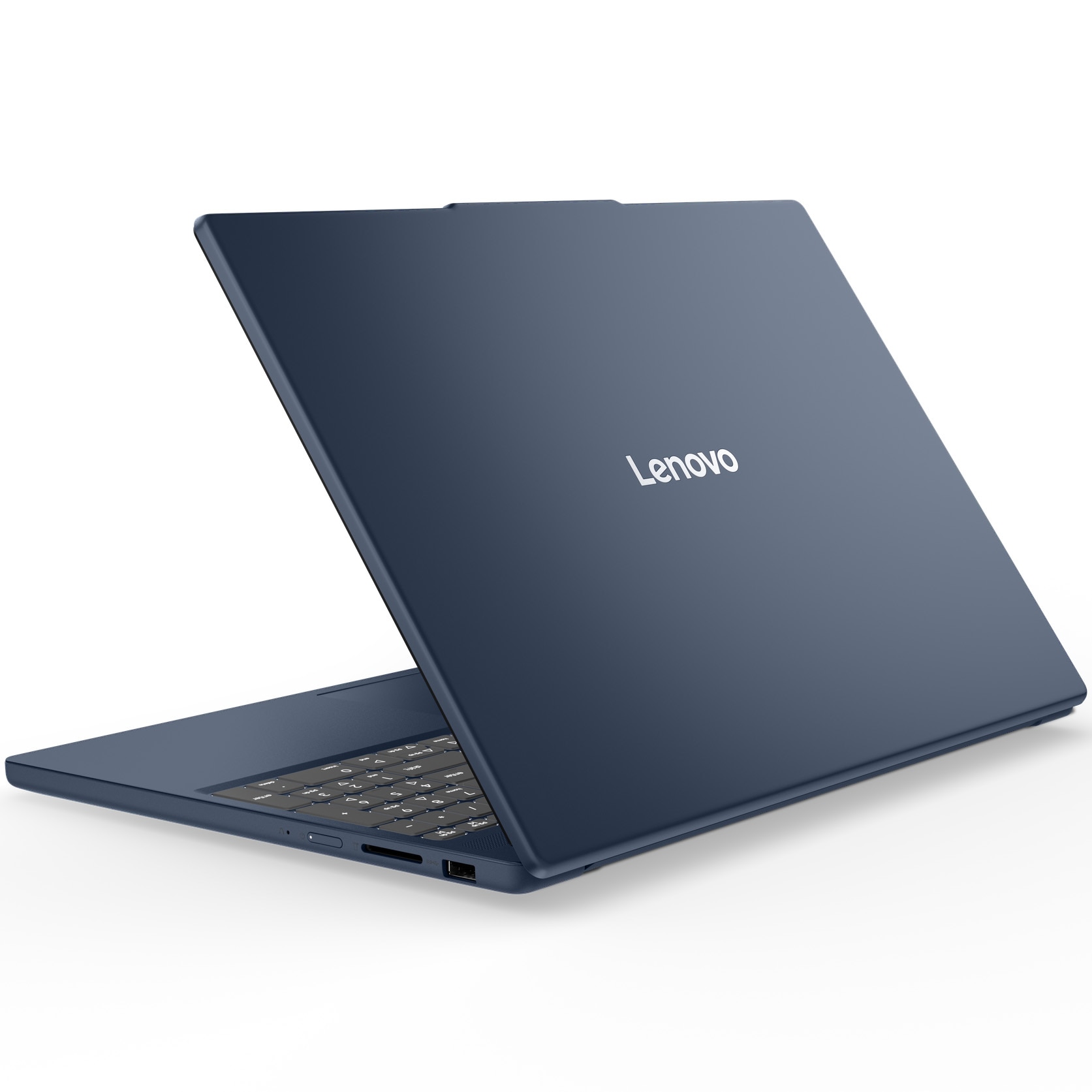 Laptop Lenovo IdeaPad Slim 3 15IRH10 cu procesor Intel® Core™ i5-13420H pana la 4.6GHz, 15.3" WUXGA, IPS, 24GB DDR5 RAM, 1TB SSD, Intel® UHD Graphics, No OS, Metal, Cosmic Blue
