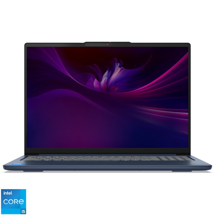 Лаптоп Lenovo IdeaPad Slim 5 16IRH10, Intel® Core™ i5-13420H, 16" WUXGA, IPS, 32GB DDR5 RAM, 1TB SSD, Intel® UHD Graphics, No OS, Cosmic Blue