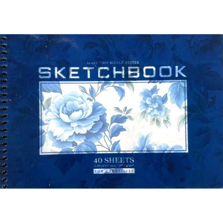 Caiet de schite, Fresh, 40 pagini, A5/40K, 220x150mm