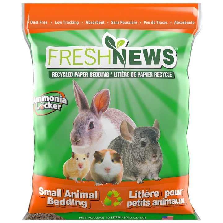 Asternut animale de companie, Fresh News, 100% Recycled Paper, 10L