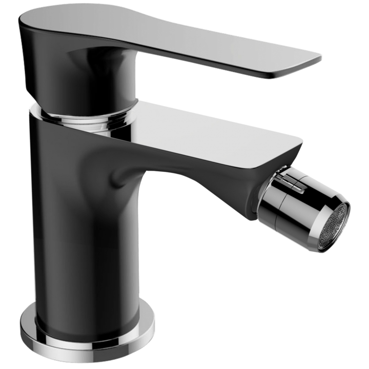 Baterie bideu negru-crom CasaBlanca LEVEL BLV6N