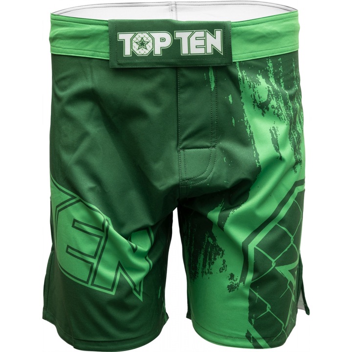 Pantaloni scurti MMA „Power Ink” - Verde