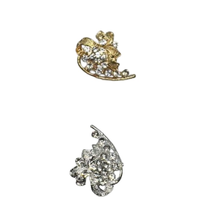 2db bross készlet, masni, 4x3cm