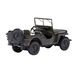 Jeep Willys MB, 1943, zöld, IXO 1/43