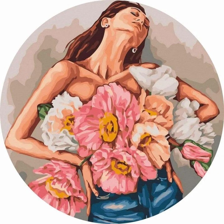 Set pictura pe numere, Twoje Hobby, 40cm