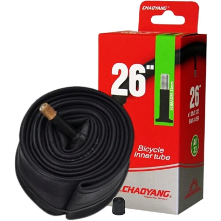 Kerékpár belső cső, Chaoyang, 26" x 1,95-2,125 AV 48mm