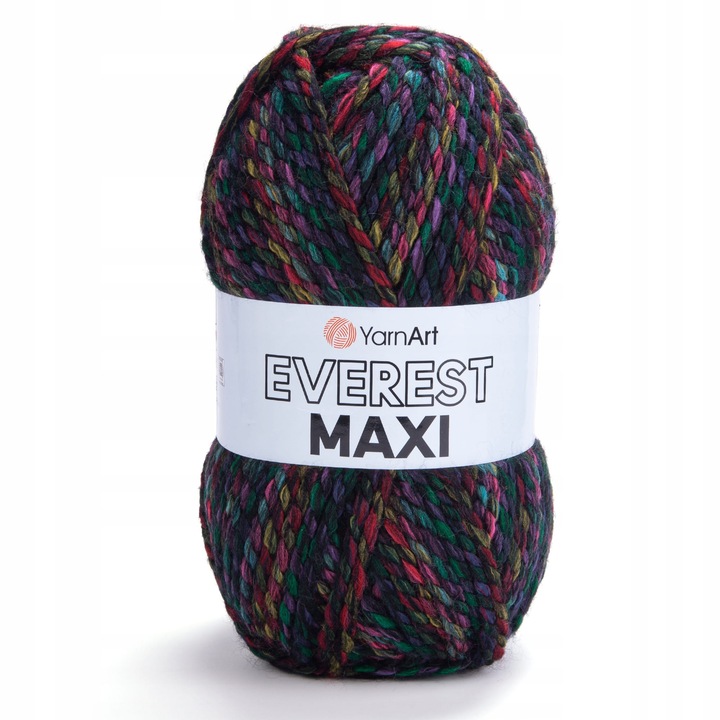 Textilfonal, YarnArt Everest MAXI, Akril/Gyapjú, 200g, 134m, Többszínű