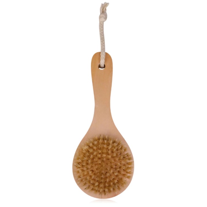 Set de baie WINTER SPA Accentra - 150 ml gel de dus+27 g sapun+perie de baie - aroma de pin si fructe de padure - cutie de lemn cadou