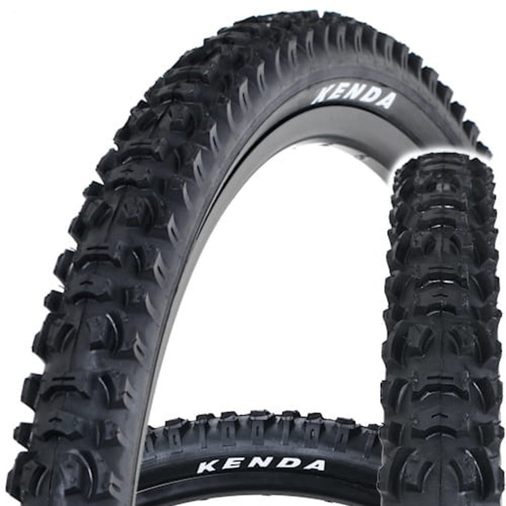Cauciuc bicicleta Kenda, Negru