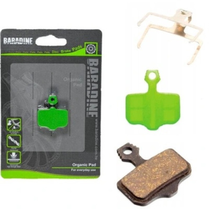 Спирачни накладки Baradine AVID Elixir, комплект, 2 функции, многоцветни, неопределени размери