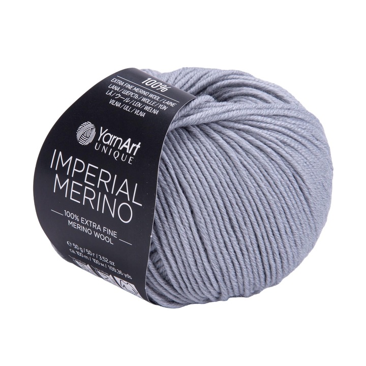 Fire textile, YarnArt, Lana, 50g, 100 m, Gri