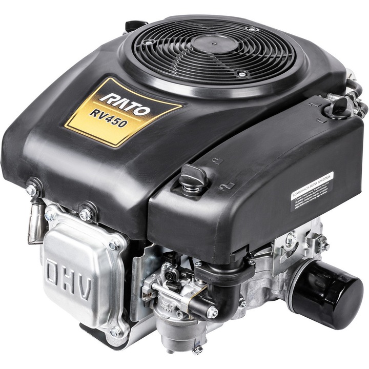 Motor Rato RV450D benzina 14 CP, cilindru vertical 25,4 mm, 449,4 cm3, 32,5 kg