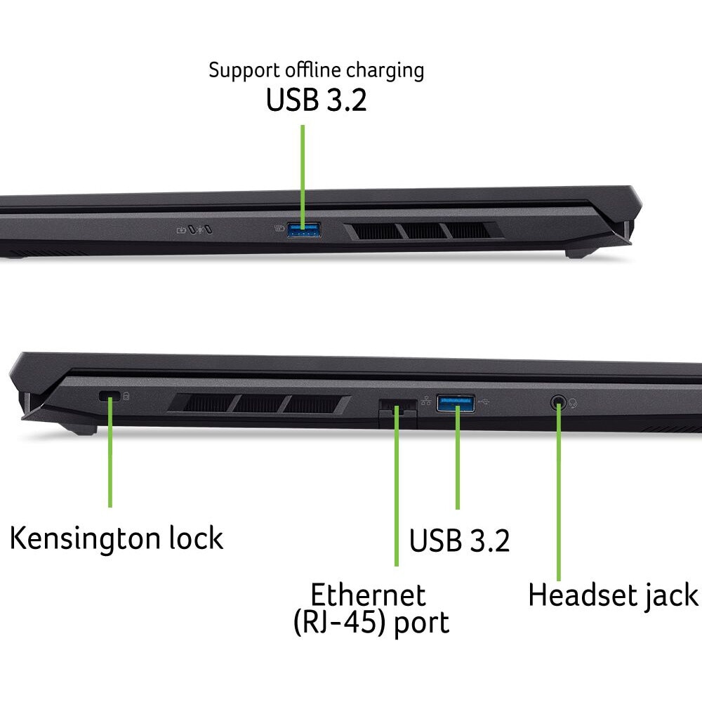 Laptop Acer Gaming Nitro V16 ANV16-71-77U1, ANV16 16 WQXGA I7-14650HX 16 1T 4060 DOS