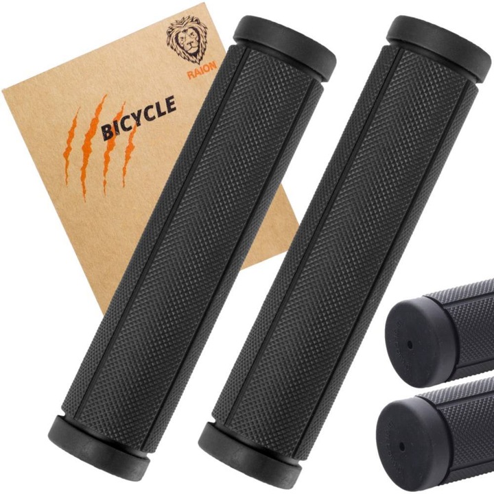 Mansoane bicicleta Raion ARAI, 130mm, negru, termoplastic