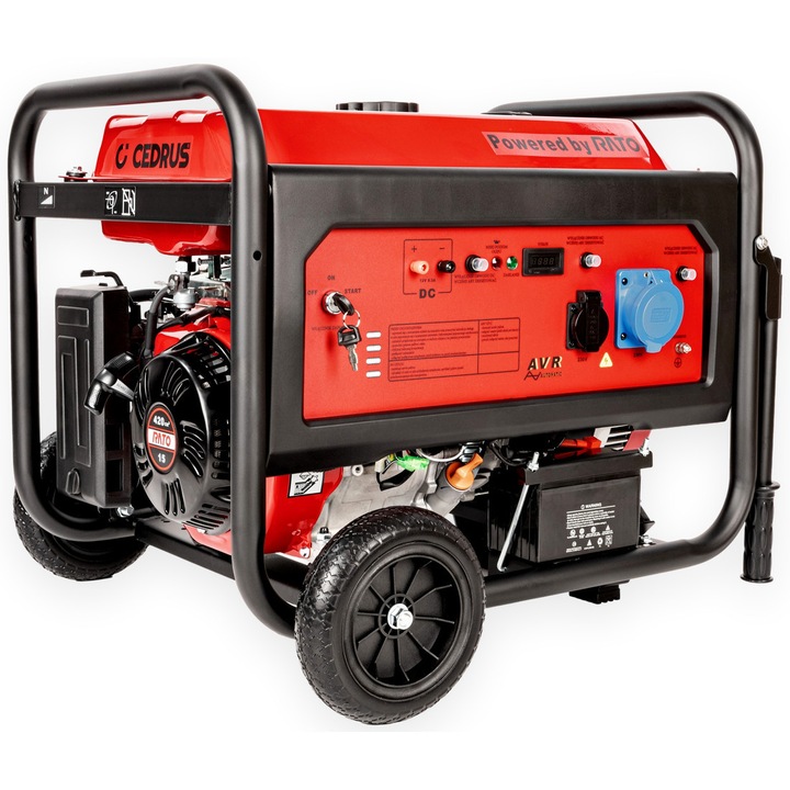 Generator electric Cedrus AG6E-1F, 6KW, 6000W, cu sistem AVR