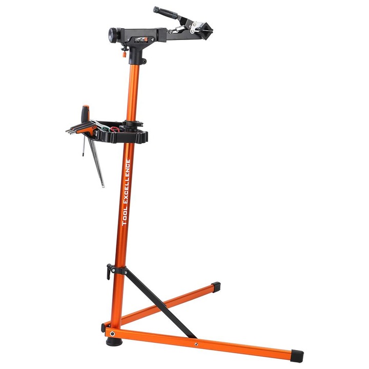 Suport mare pentru reparatii biciclete, Superb, din aluminiu, 106x144cm