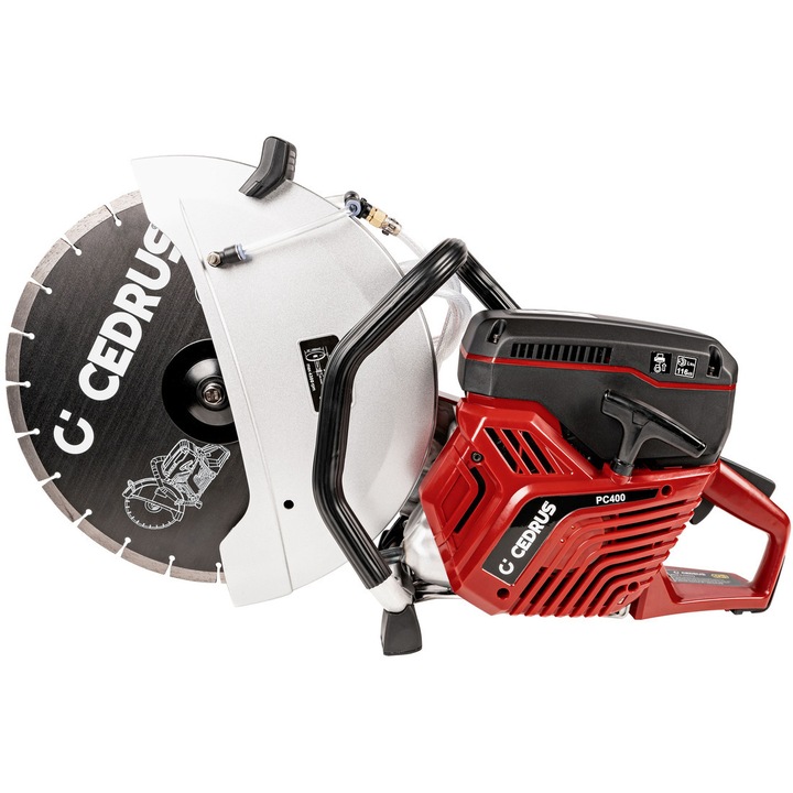 Masina de taiat manuala pentru beton asfalt, CEDRUS Polska, O 400mm 4.8Km -