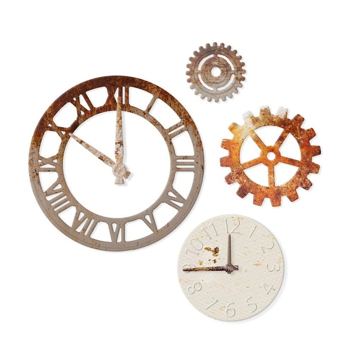 Set de 7 matrite, Dalprint, design ceas si rotite