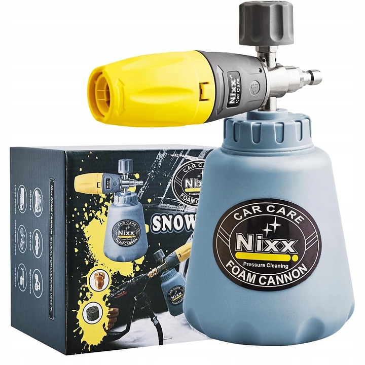 Pianownica profesionala 1L cu duza reglabila, Rosfix, corp din alama, pentru spalare auto si suprafete diverse