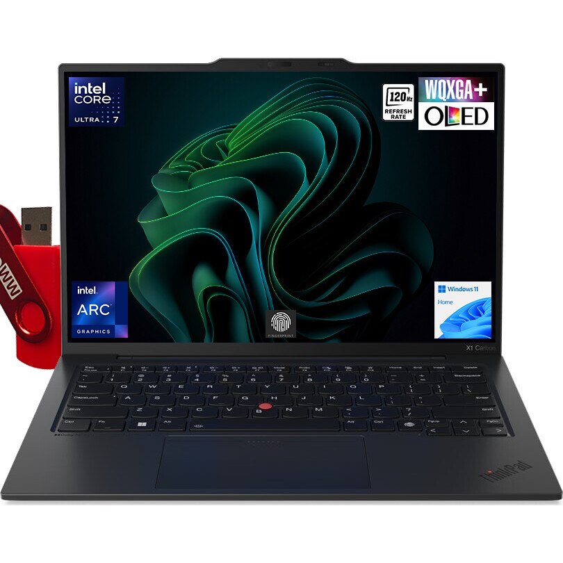 Лаптоп Lenovo ThinkPad X1 Carbon G12, Intel Core Ultra 7, 32GB RAM