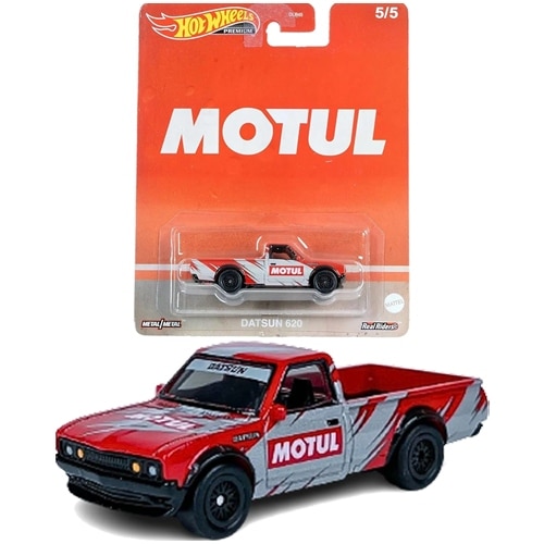 Masinuta, Metalica, Hot Wheels Datsun 620 Motul, Detalii Realiste