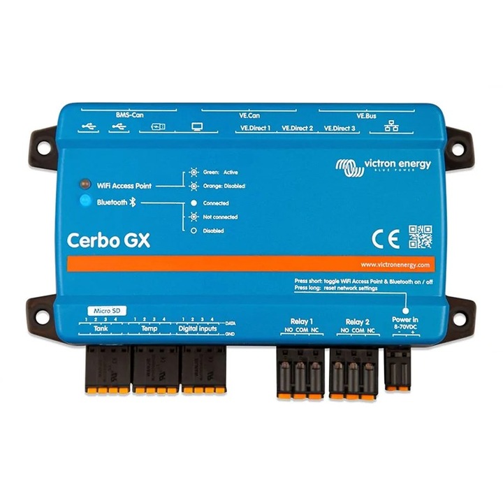Cerbo GX MK2, Victron Energy, аксесоари за електрически табла, 8719076062257