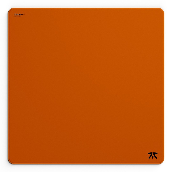 Mousepad pentru jocuri, Fnatic, 480x480 mm, Portocaliu, XL