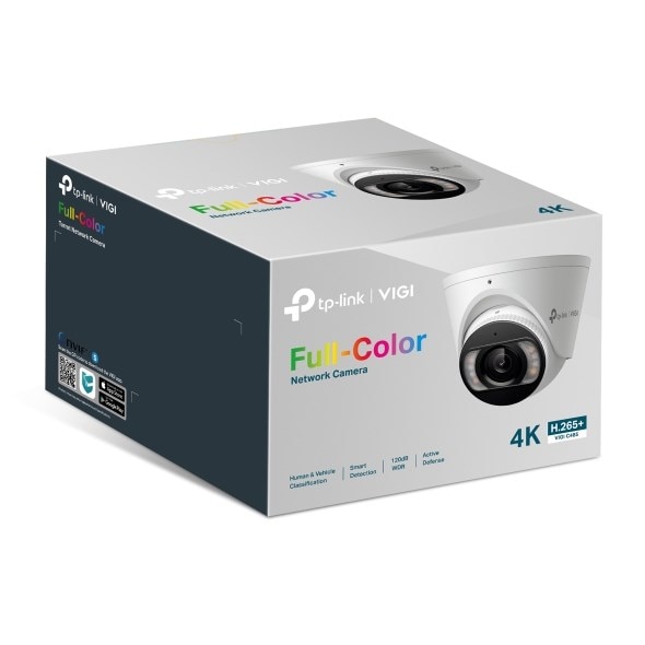 TP-Link VIGI C485 IP megfigyelő kamera, 3840x2160 px, fehér ...