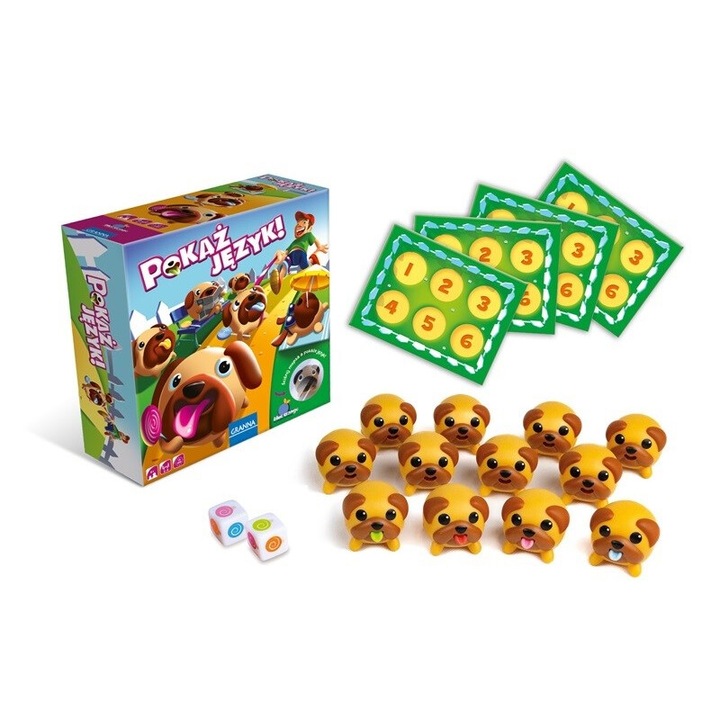 Társasjáték, Granna, óvodásoknak, többszínű