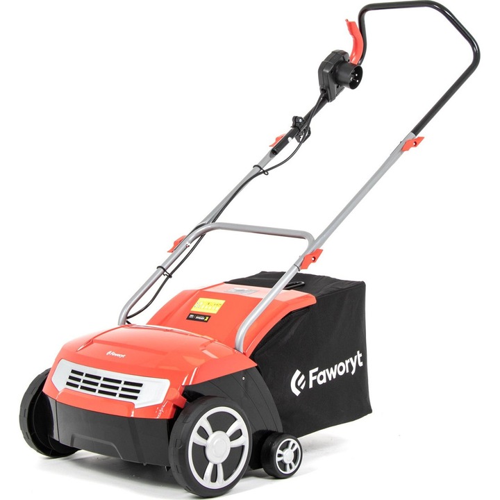 Scarificator electric Faworyt Kcw1532, 2in1, otel, 1500W, portocaliu/negru