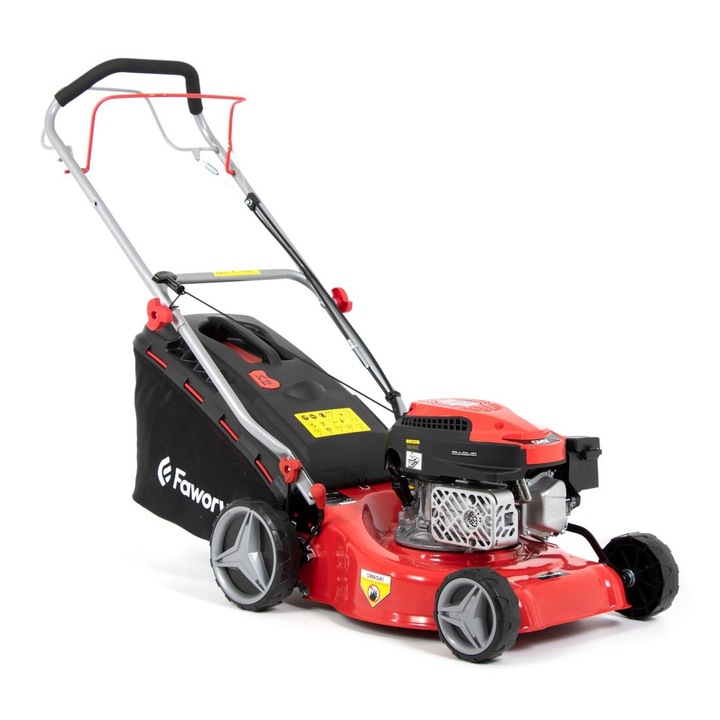 Masina de tuns iarba Faworyt WA41N144, motor 144cm3, latime de lucru 40cm, rosie, 25kg
