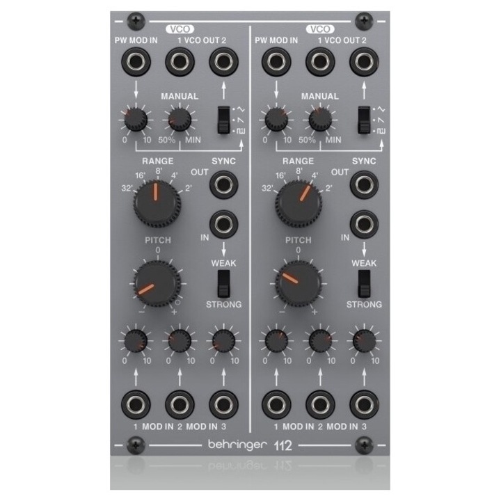 Modul de sintetizator modular Behringer 112 DUAL VCO