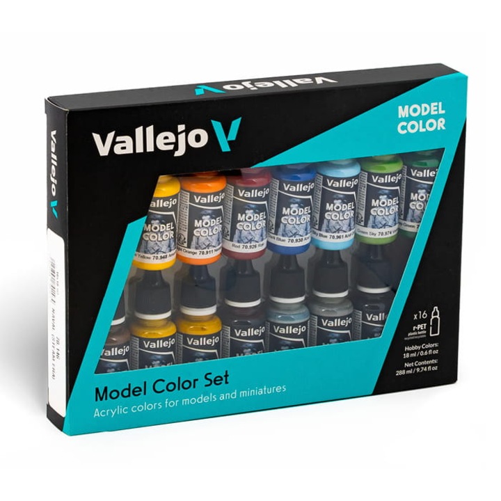 Комплект бои 70.146 Naval Steam Era, Vallejo, 16x18ml