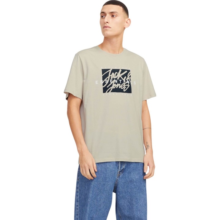 Tricou JACK &JONES Colton Bej S INTL