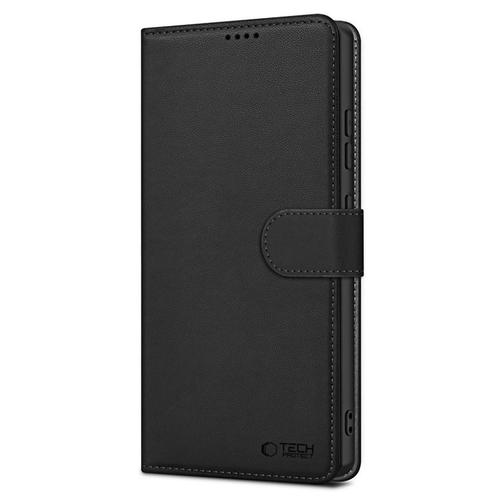 Калъф TECH-PROTECT Wallet, съвместим с Xiaomi Poco X7 5G / Redmi Note 14 Pro 5G / Note 14 Pro Plus 5G Черен