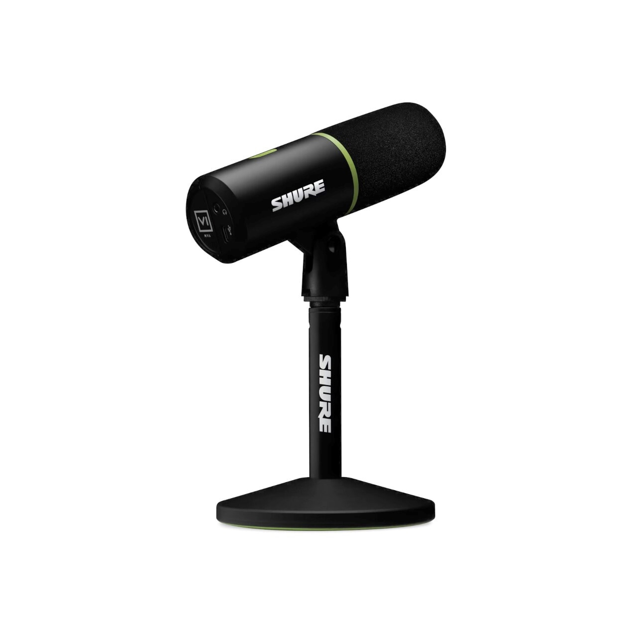 Microfon dinamic Shure MV6, USB-C, cardioid, 169x51x295mm, pentru