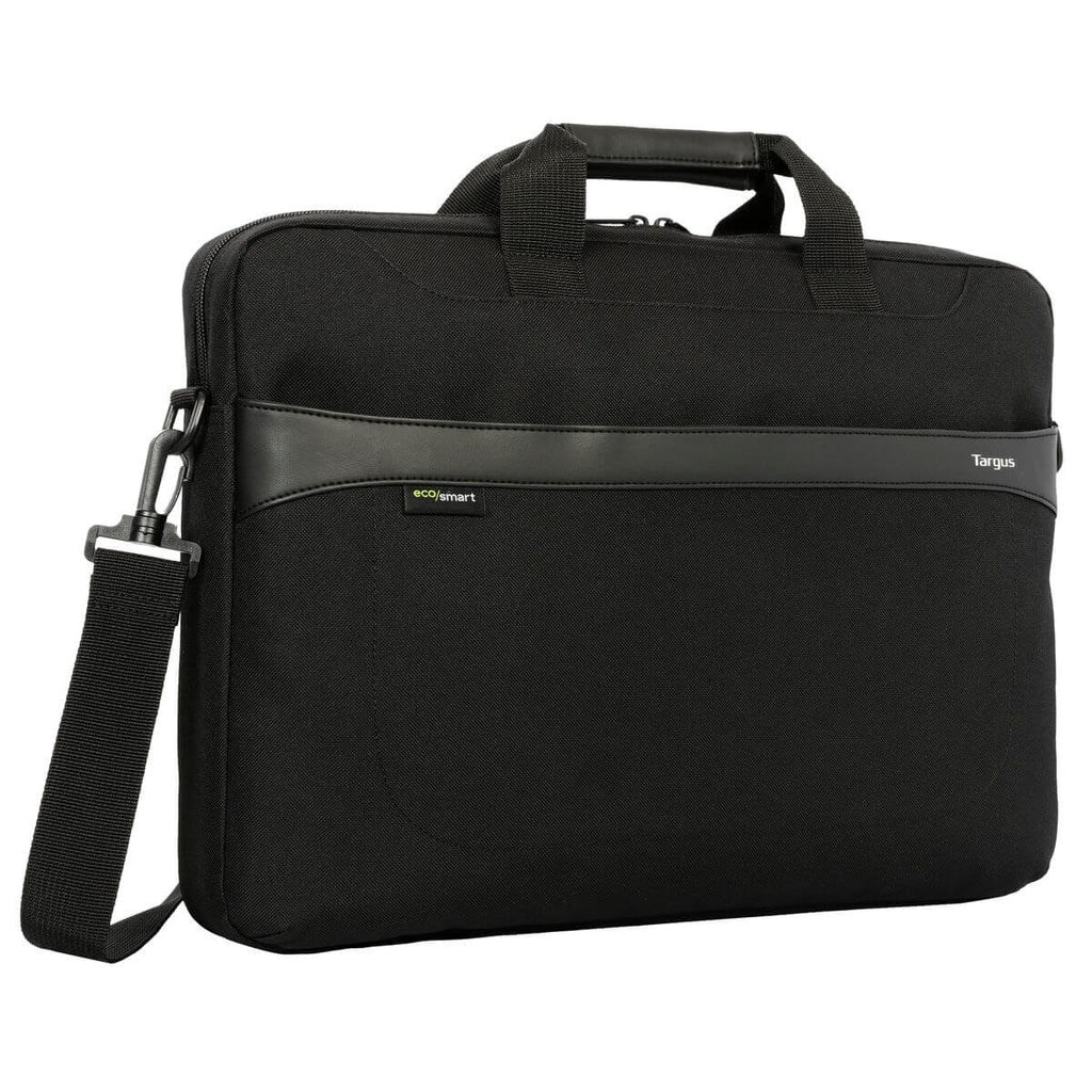 Geanta laptop Targus GeoLite Slip case, 40,6 cm (16"), neagra, impermeabila, din materiale reciclate