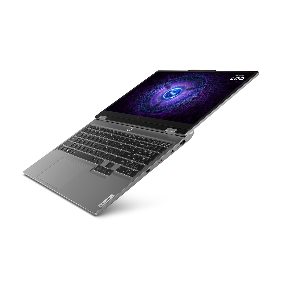 Laptop Lenovo LOQ 15IAX9, i5-12450HX, 16GB, SSD 512GB, GeForce RTX 3050, 15.6" FHD, Luna Grey