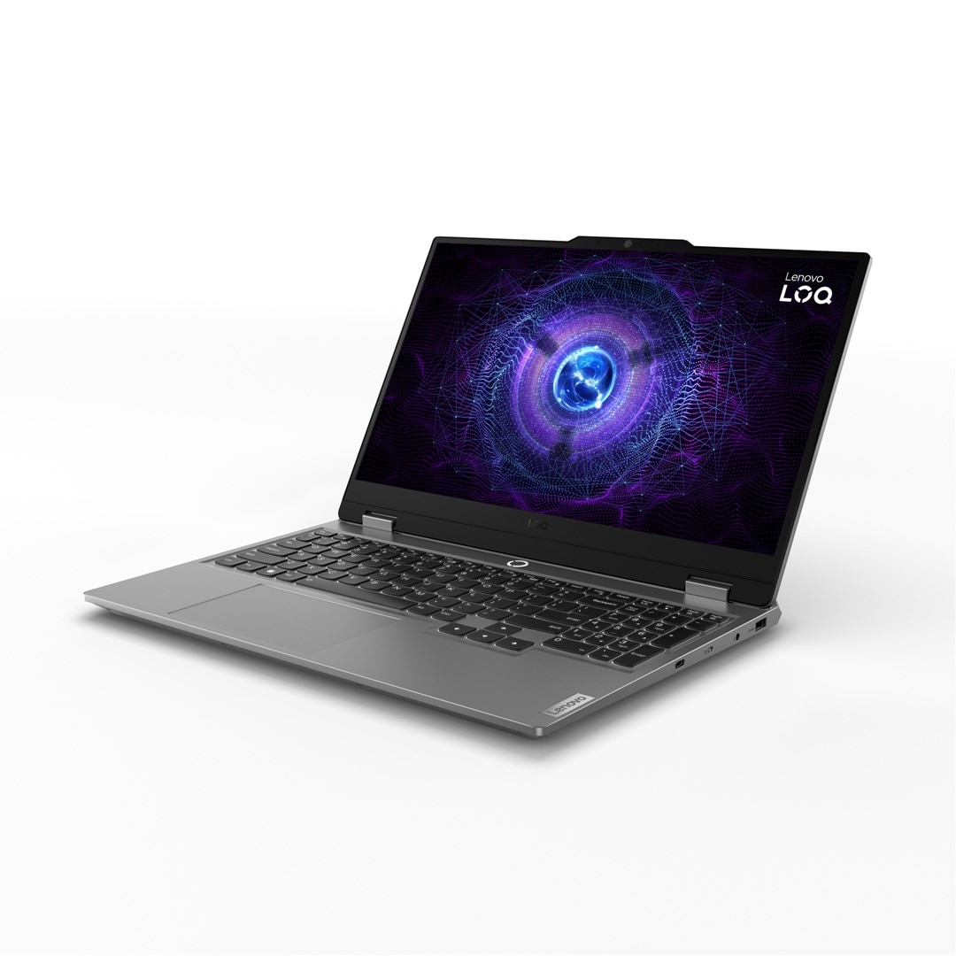 Laptop Lenovo LOQ 15IAX9, i5-12450HX, 16GB, SSD 512GB, GeForce RTX 3050, 15.6" FHD, Luna Grey