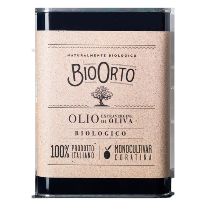 BIOORTO Ulei de masline Premium ECO Monocultivar Coratina extravirgin 1 litru