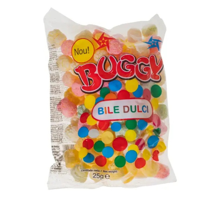 Pufuleti Bile Dulci, bax, 30 x 25 g, Buggy