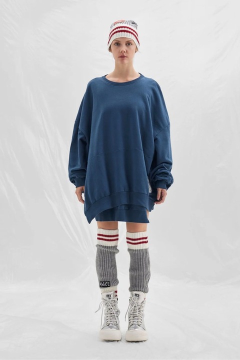 Rochie largi dama VDR, Albastru, Albastru deschis