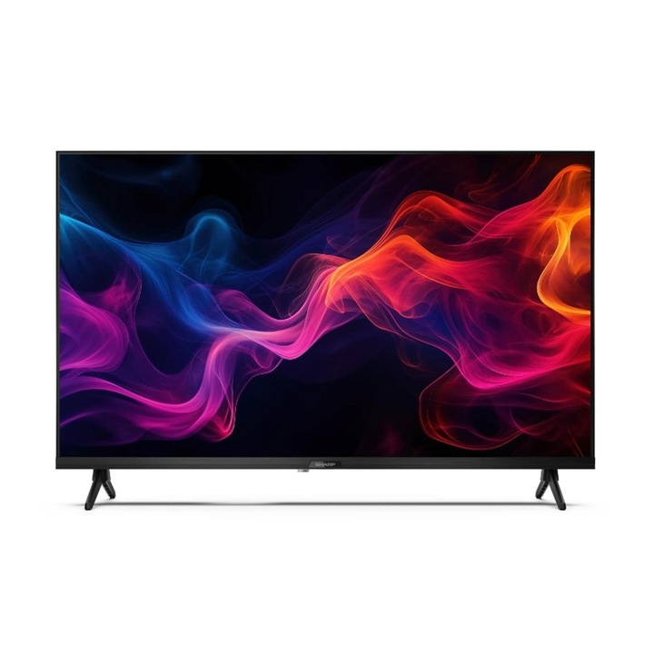 Телевизор, Sharp 40GF2265E, 40" LED GOOGLE TV, FHD 1920 x 1080, Frameless, DVB-T/T2/C/S/S2, Active Motion 400