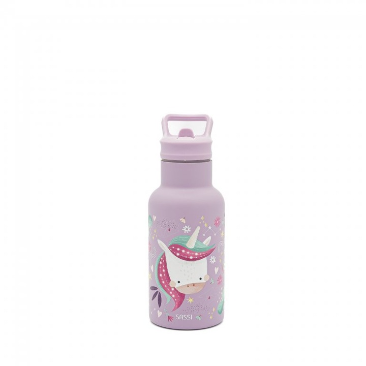 Sticla din otel inoxidabil, Sassi, 500ml., Unicorn