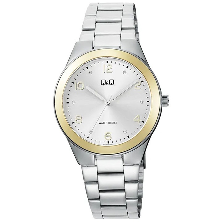 Női analóg karóra Q&Q Q78B-002PY, ezüst