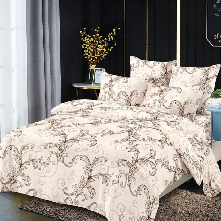 Dupla ágyneműgarnitúra, finom, Rosalee, 6 db