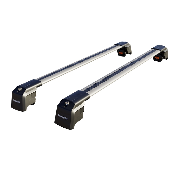 Wingbar típusú csomagtartó keresztrúd készlet, TRX2-86-90, Ezüst színű, dedikált KIA CEED SPORTSWAGON (JD) 2013-2018-hoz