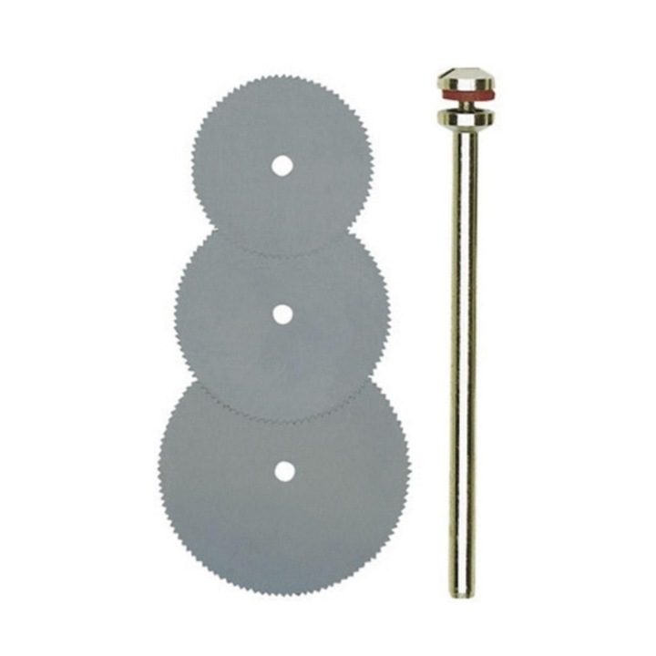 Disc pentru taiere plastic / lemn, din otel elastic, Proxxon 28830, set 3 bucati